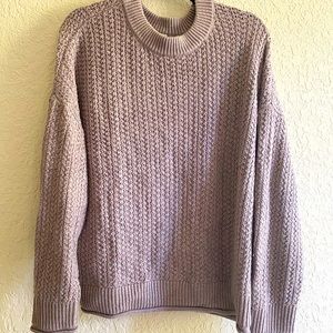Chunky Pull over sweater,long sleeve , crew neck